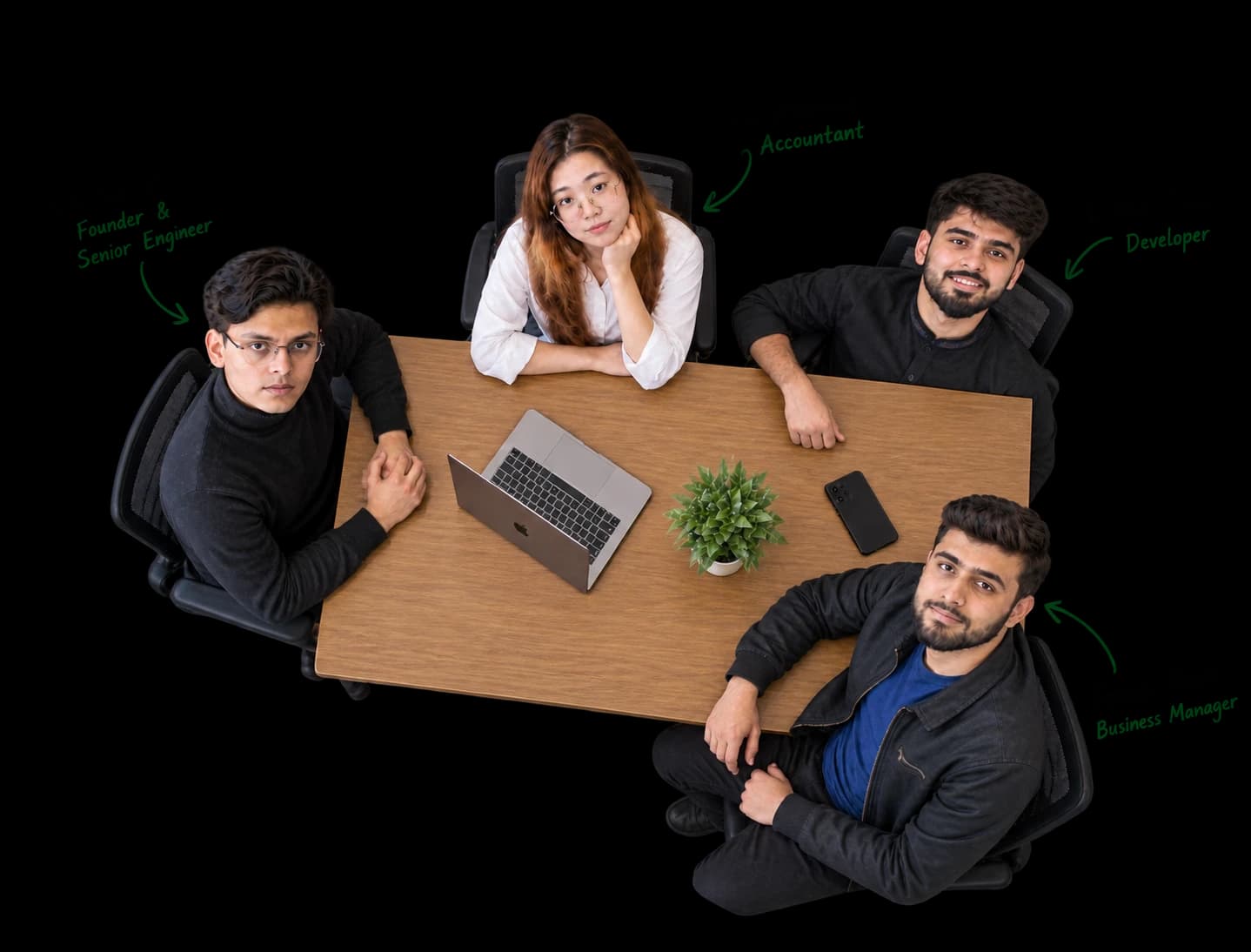 The Inqodo team working together