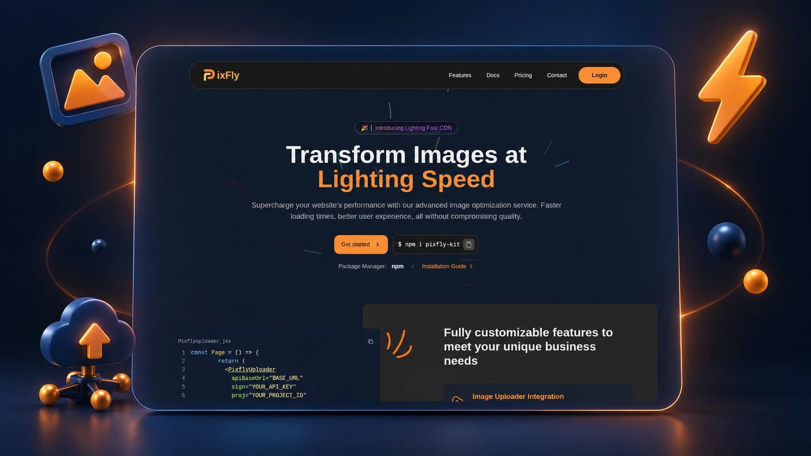 PixFly website