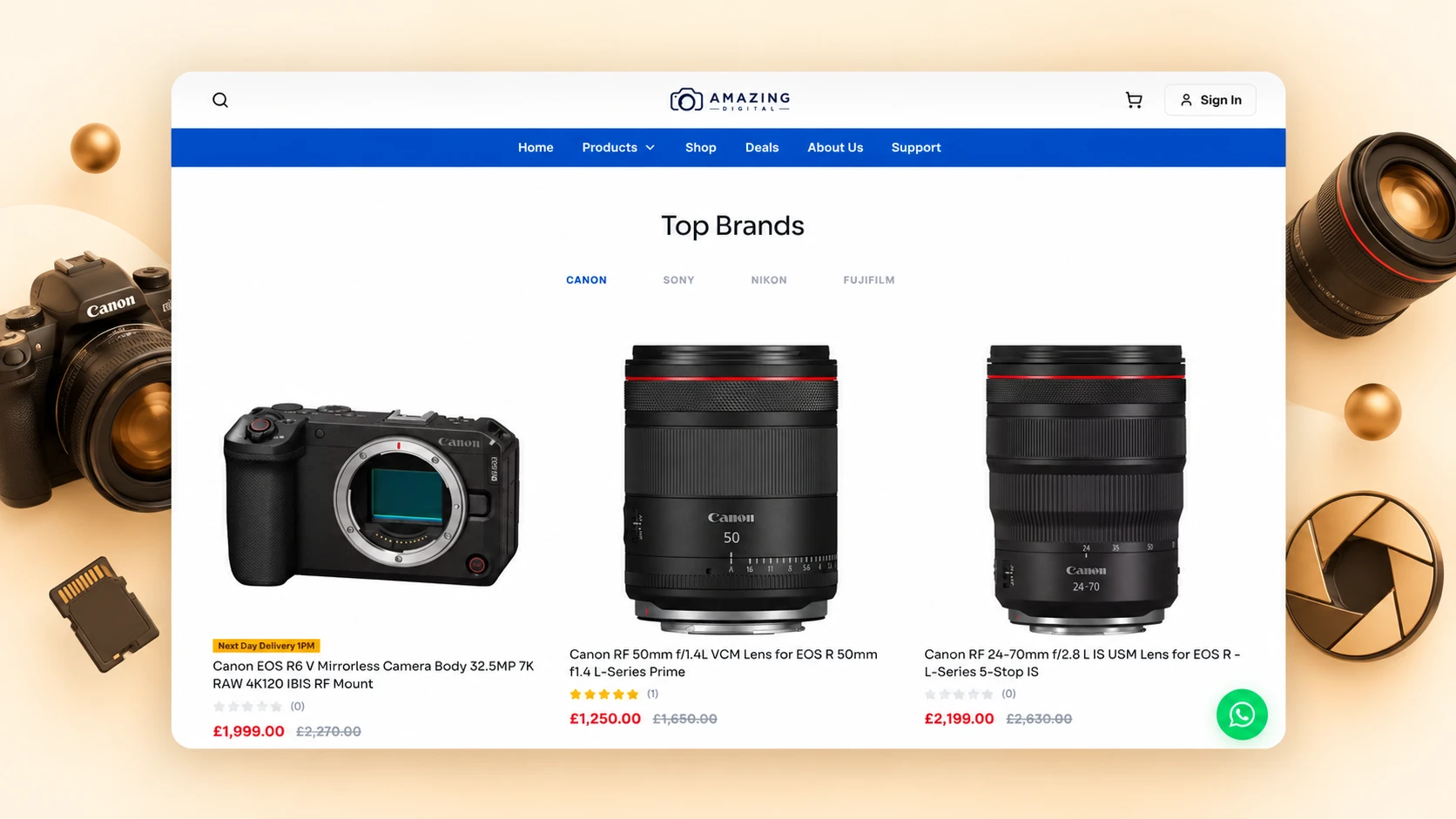 Amazing Digital website