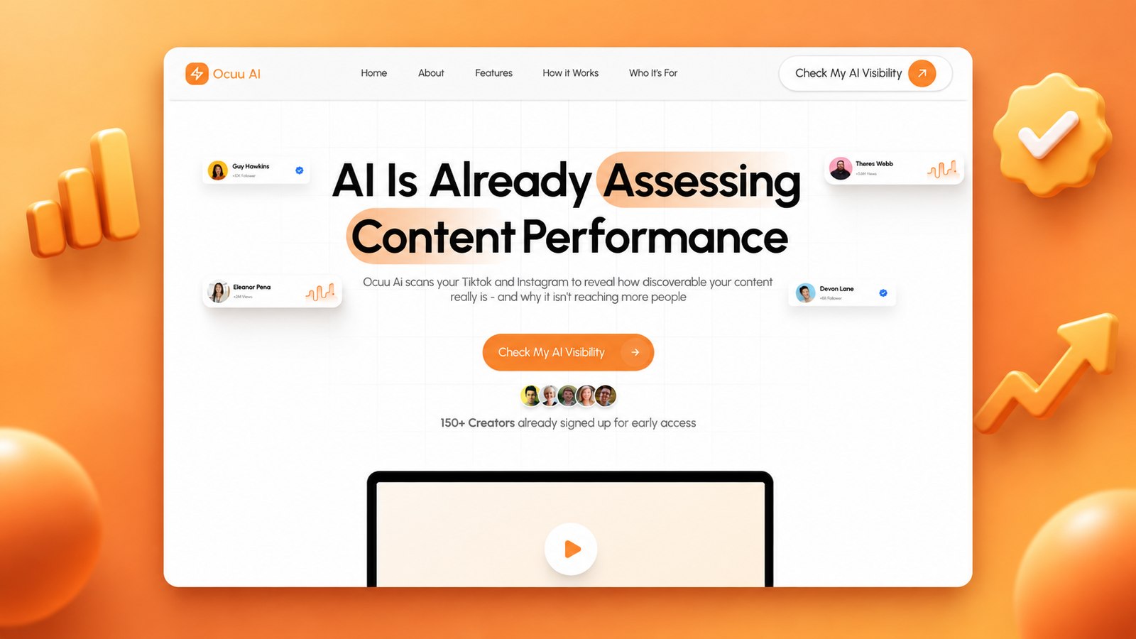 Ocuu AI website