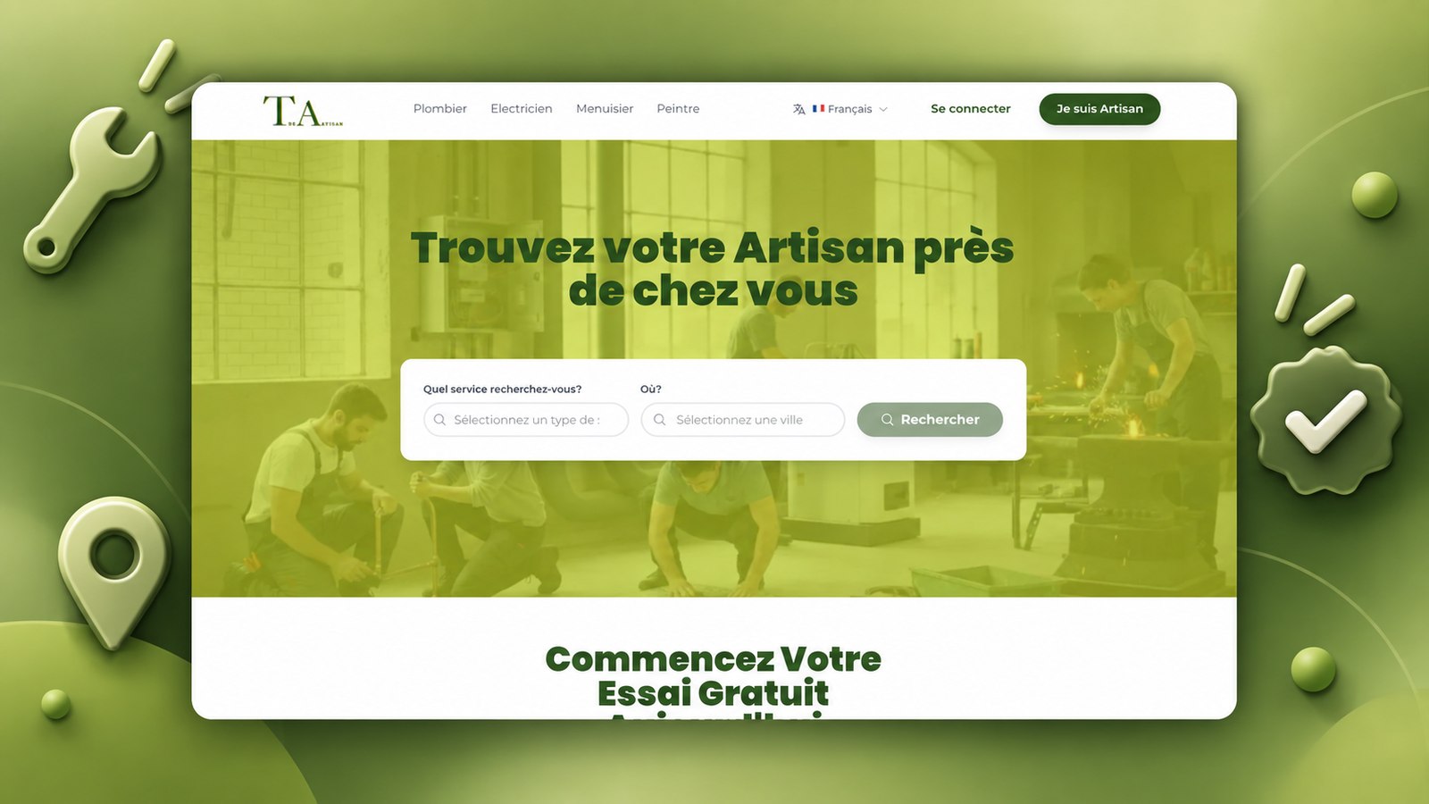 Ton Artisan website