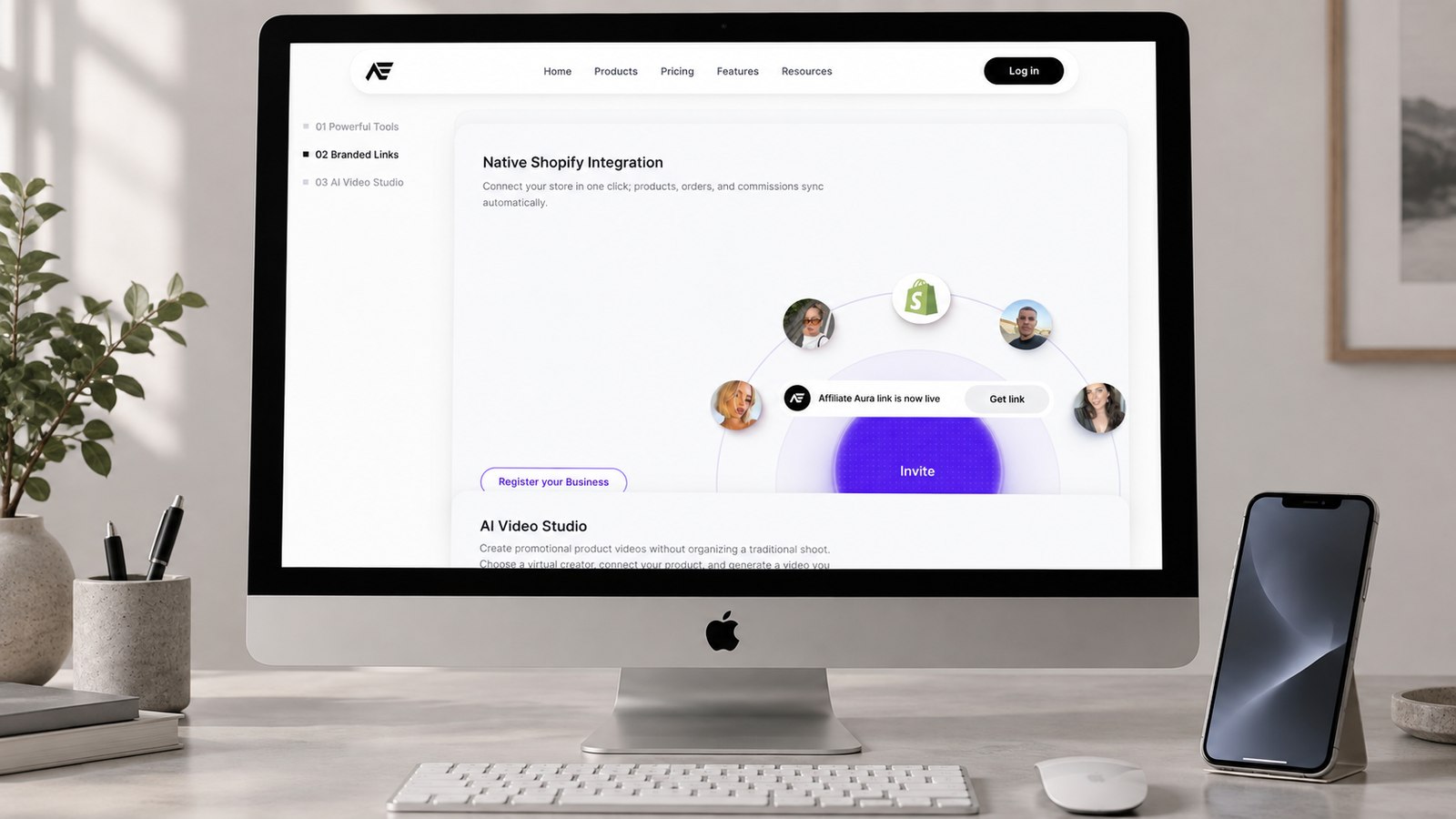 Shopify Integration — Affiliate Aura