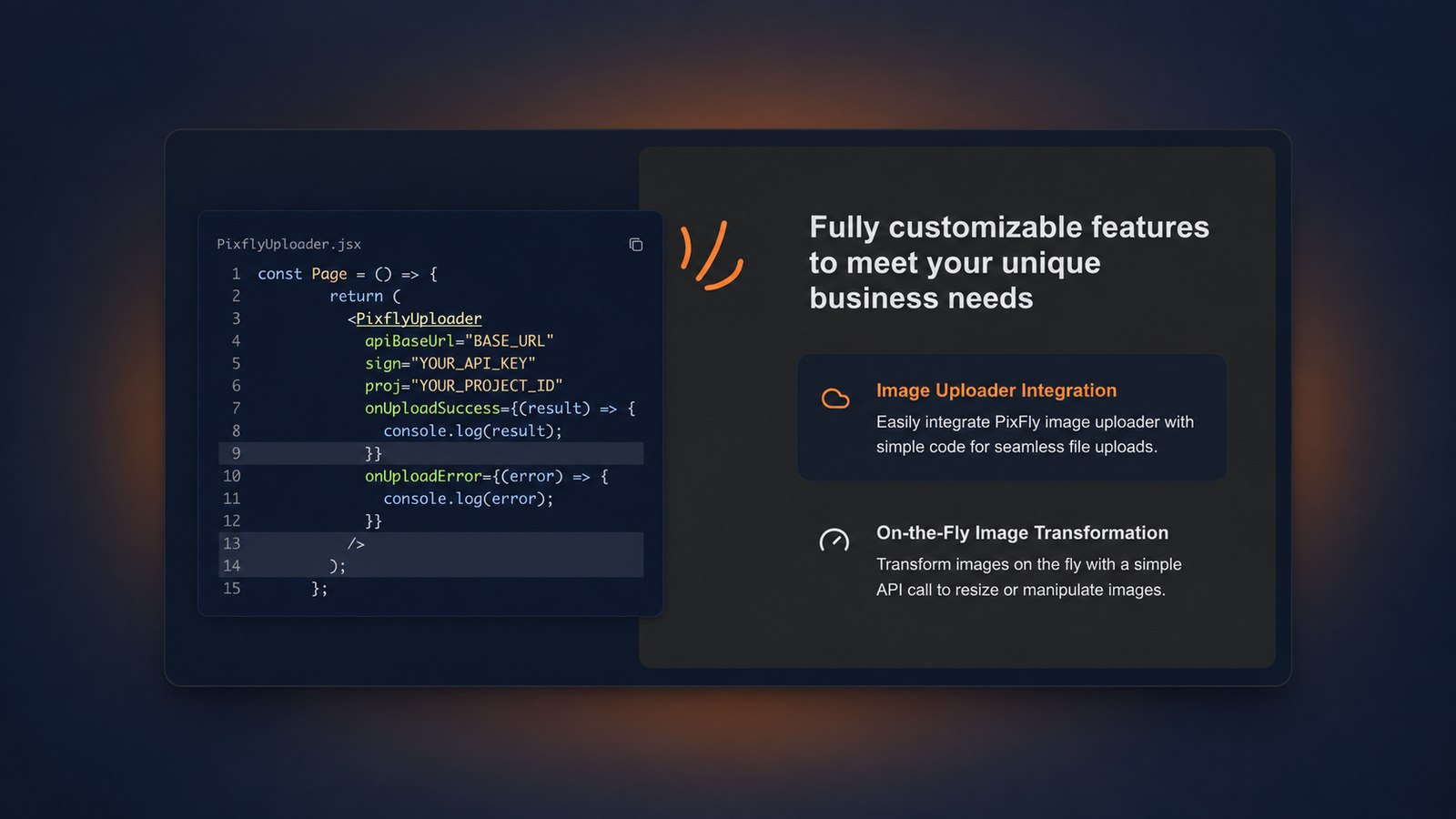 Real Integration, Real Code — PixFly