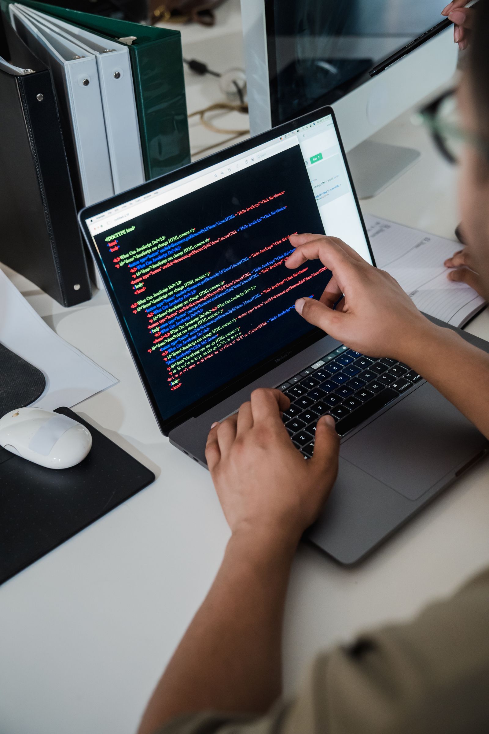 Reading through the code that was sent over